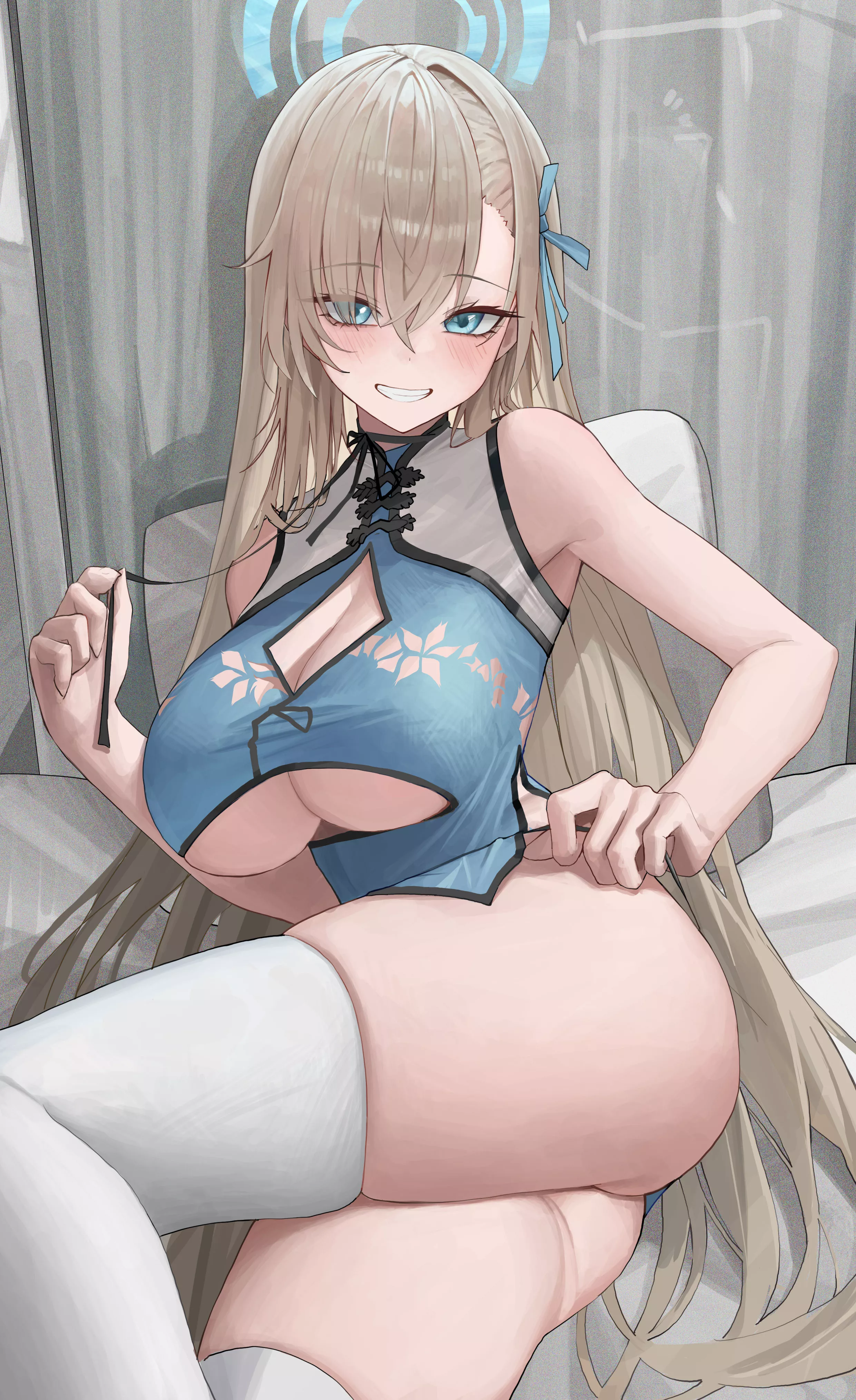 Asuna in china dress (HwaN) [Blue Archive]