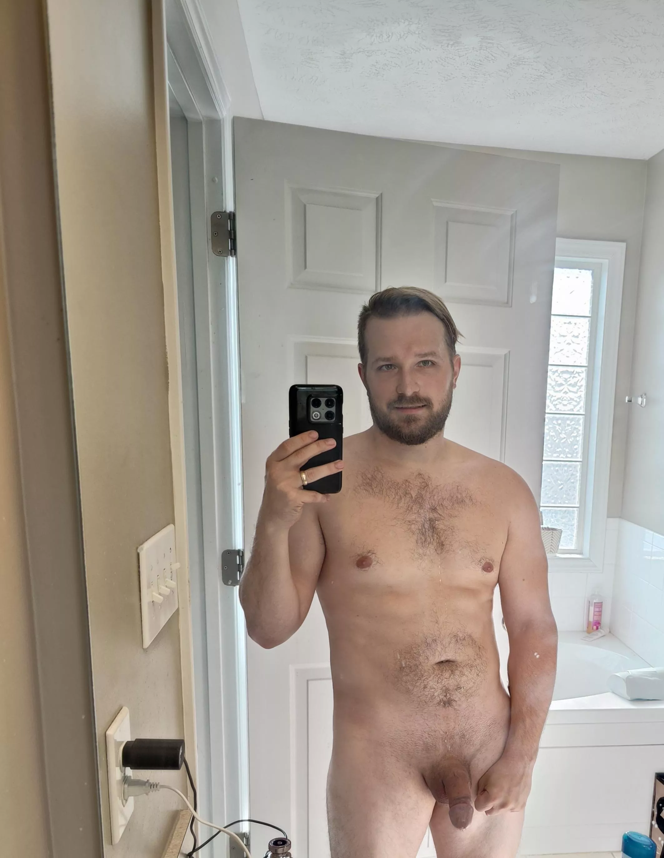 Before the shower this morning