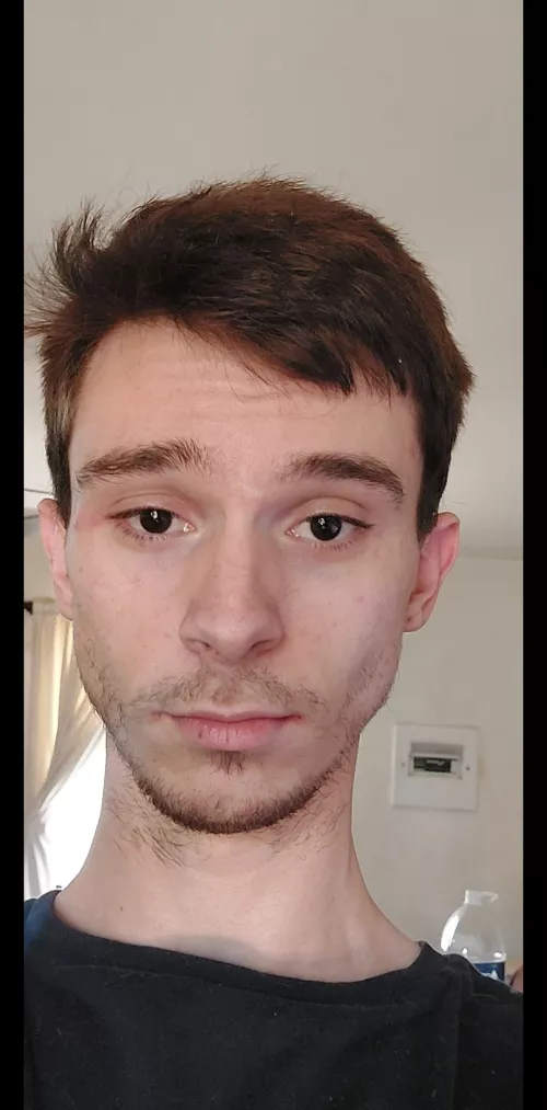 Brown hair this time