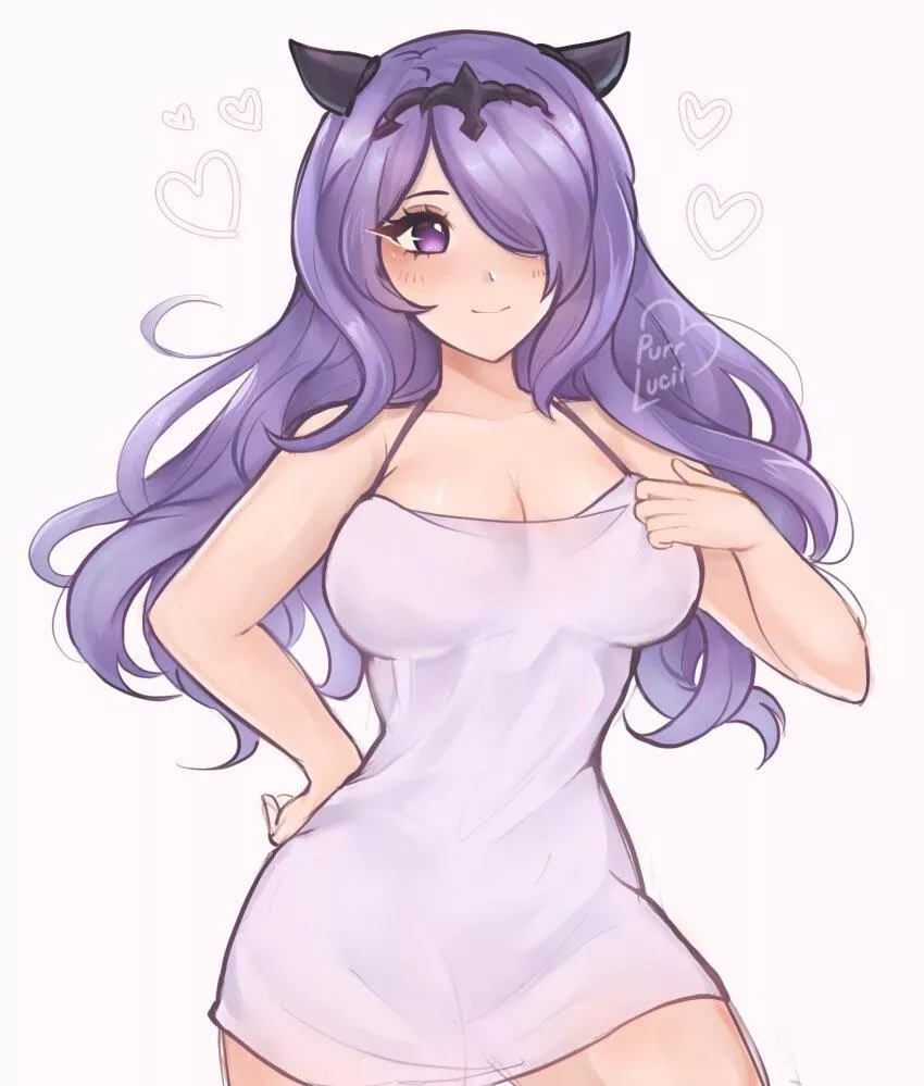 Cute and sexy neko waifu