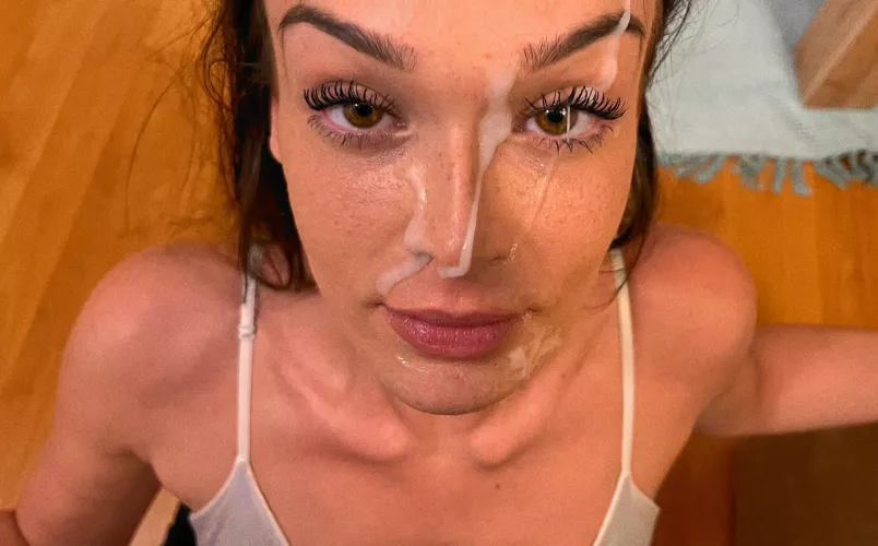 Drenched with cum!!