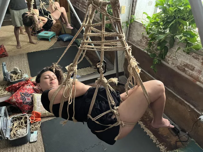 Felt like a cradled baby in this suspension