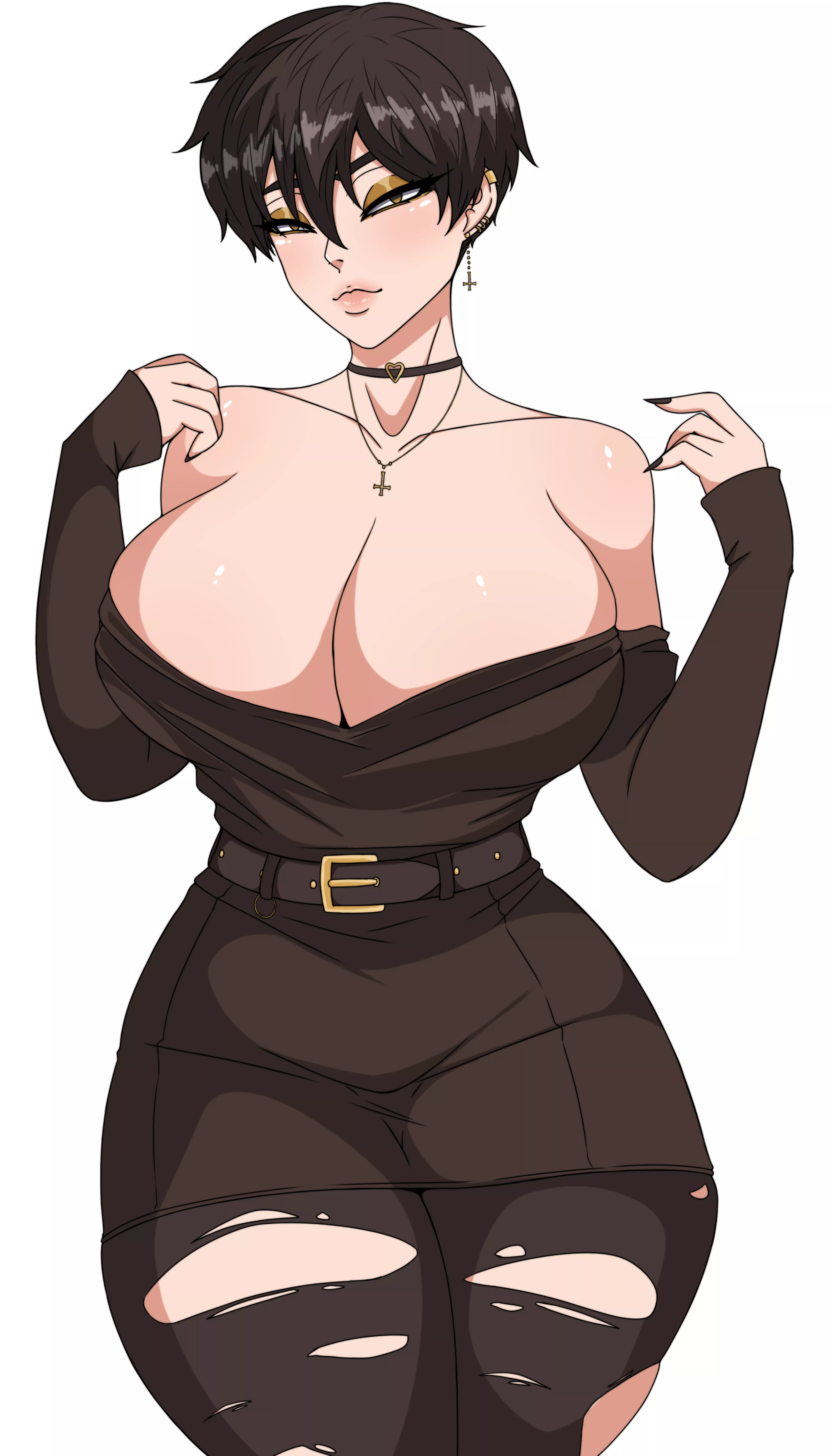 Goth MILF [Artist: DemonDog17]