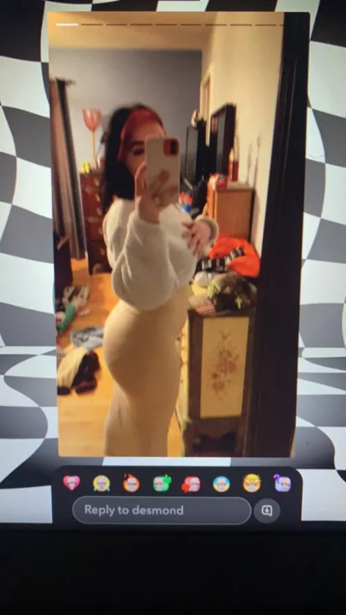 How are going to use her? She loves being fucked like a slut and loves riding cock for hours, reverse is her favorite because she knows how fat her ass is. 20 M, 19 F {OC}