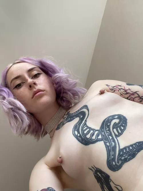 I often hear whether it hurts to pierce nipples, I answer no