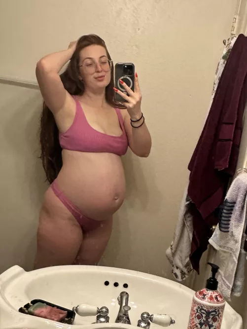 I was told pregnant girls shouldn’t wear bikinis… what do you think??