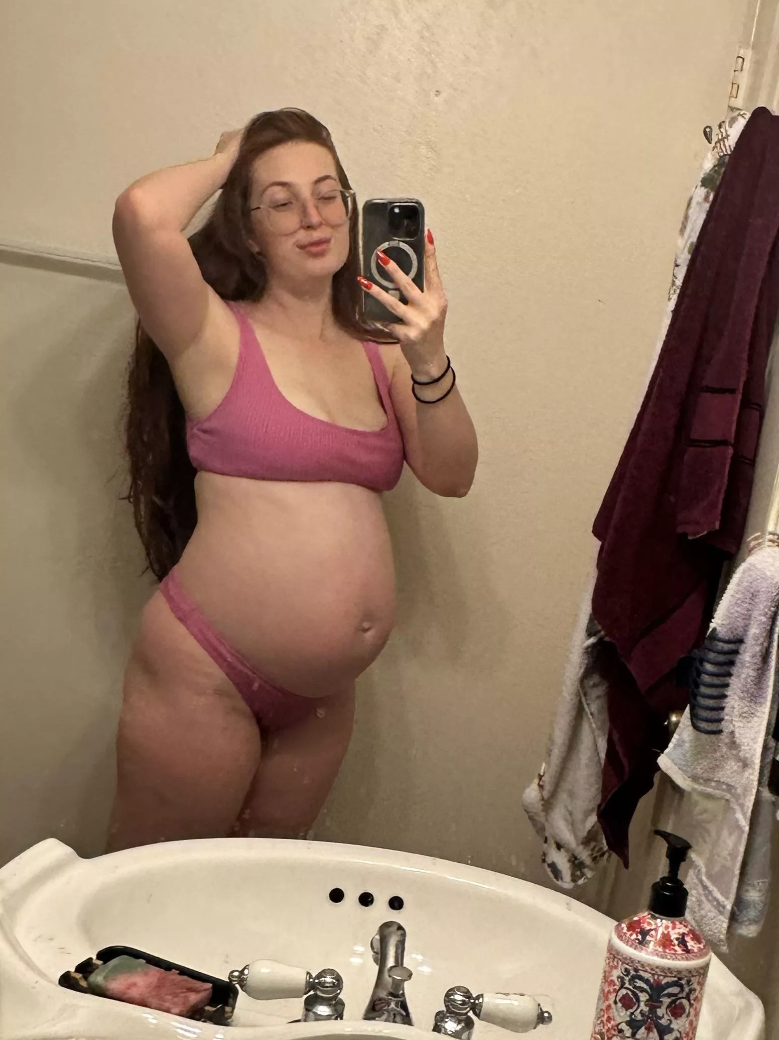 I was told pregnant girls shouldn’t wear bikinis… what do you think??