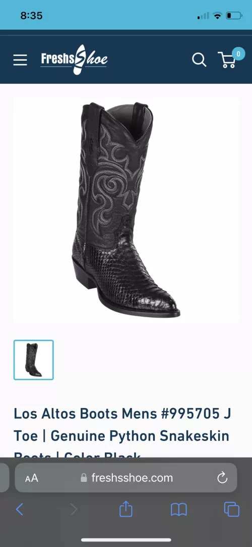 Looking for some black faux snake skin boots
