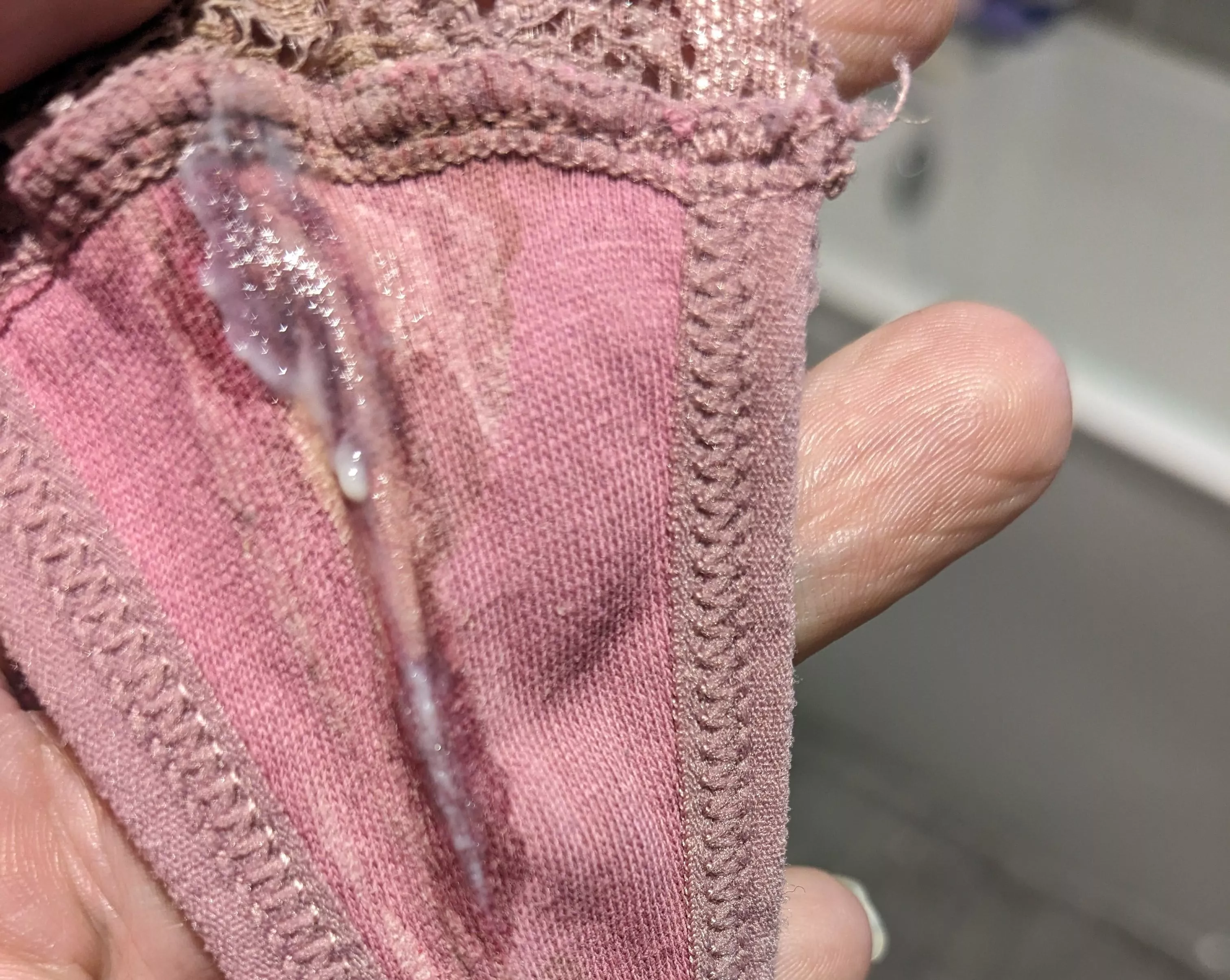 Messy knickers after a long shift 🙈