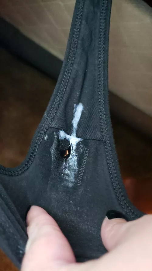 My creamy panties