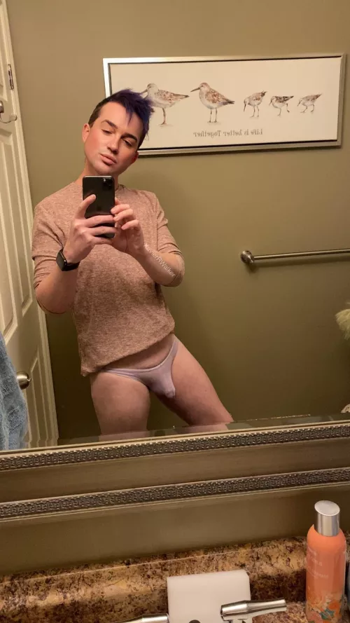 (Nsfw) my thong matches my shirt. 😂.