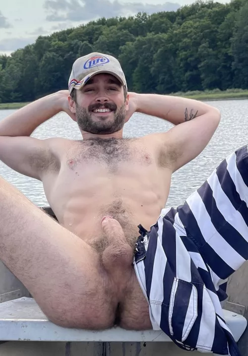 Otter in his natural habitat