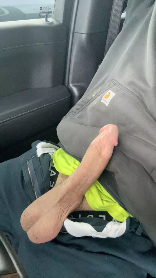 Patiently waiting to clock out