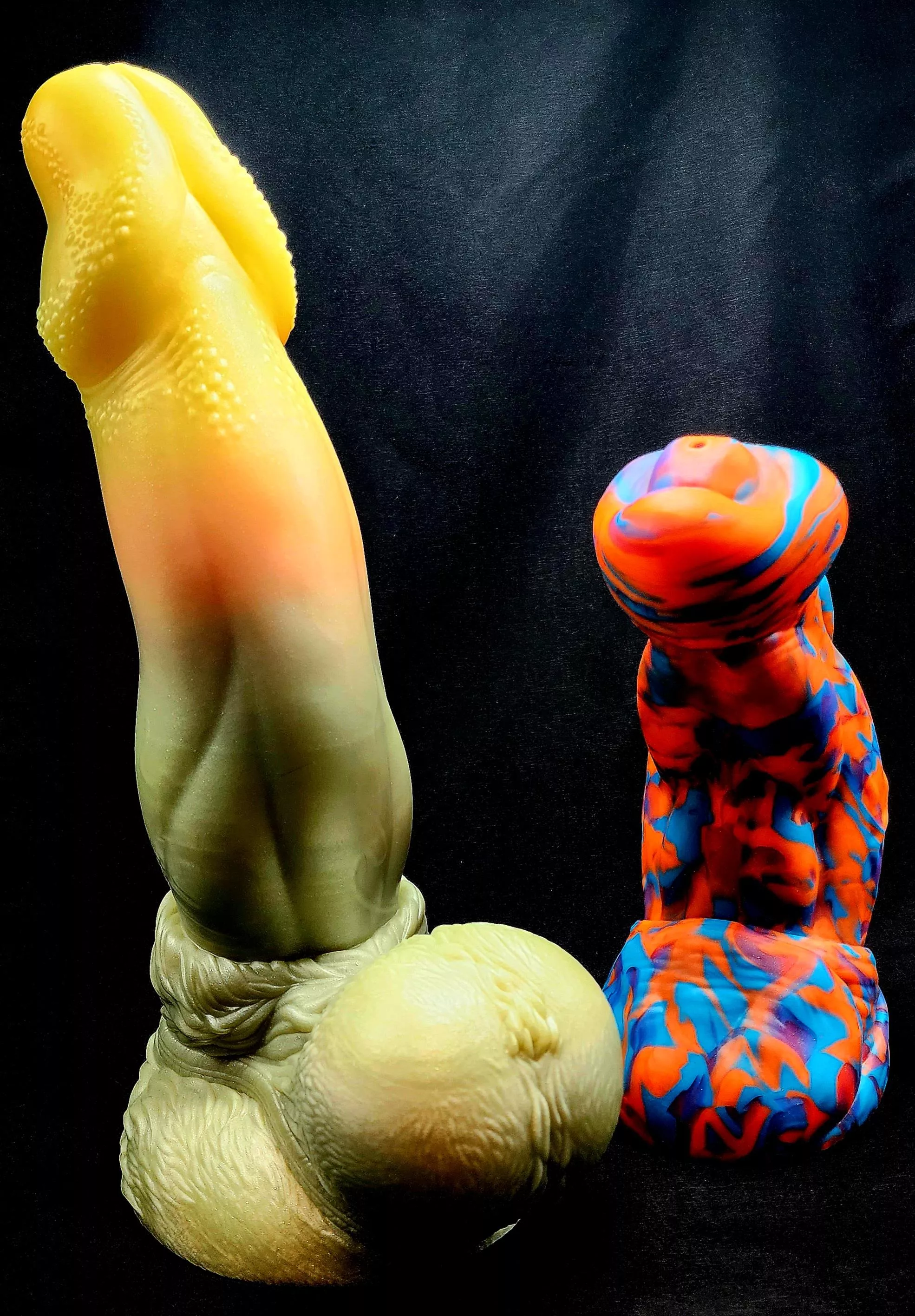 These were the two toys in the box, BTW. Thoughts? XL Ky'el & L Stan