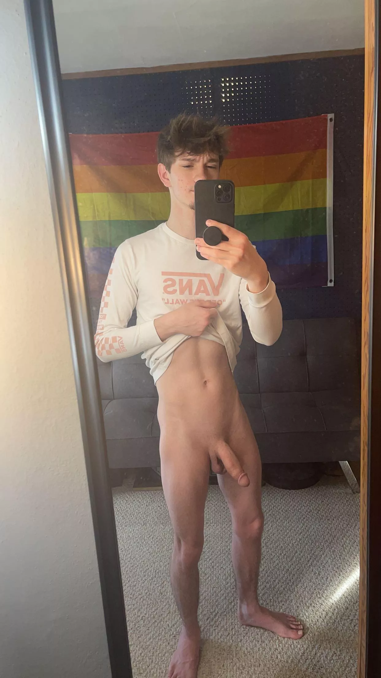 Would you get on your knees?