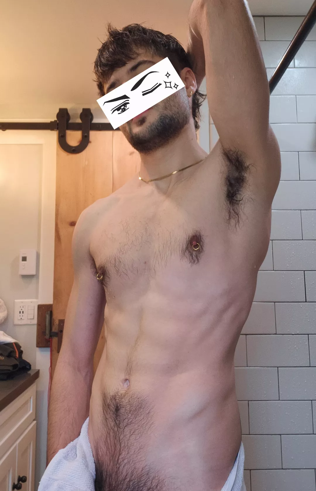Would you lick my freshly showered pits?