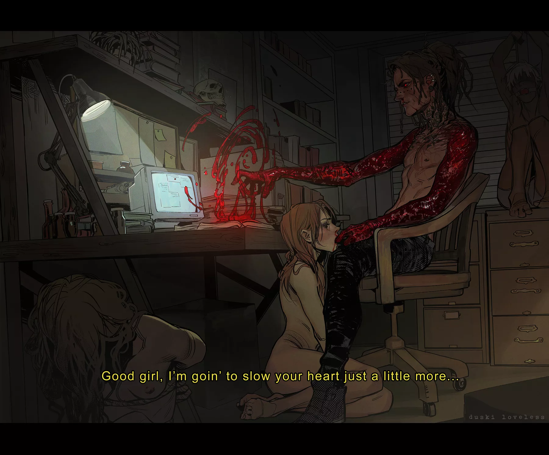 A blood magic master is a dangerously alluring combo [Duski Loveless]