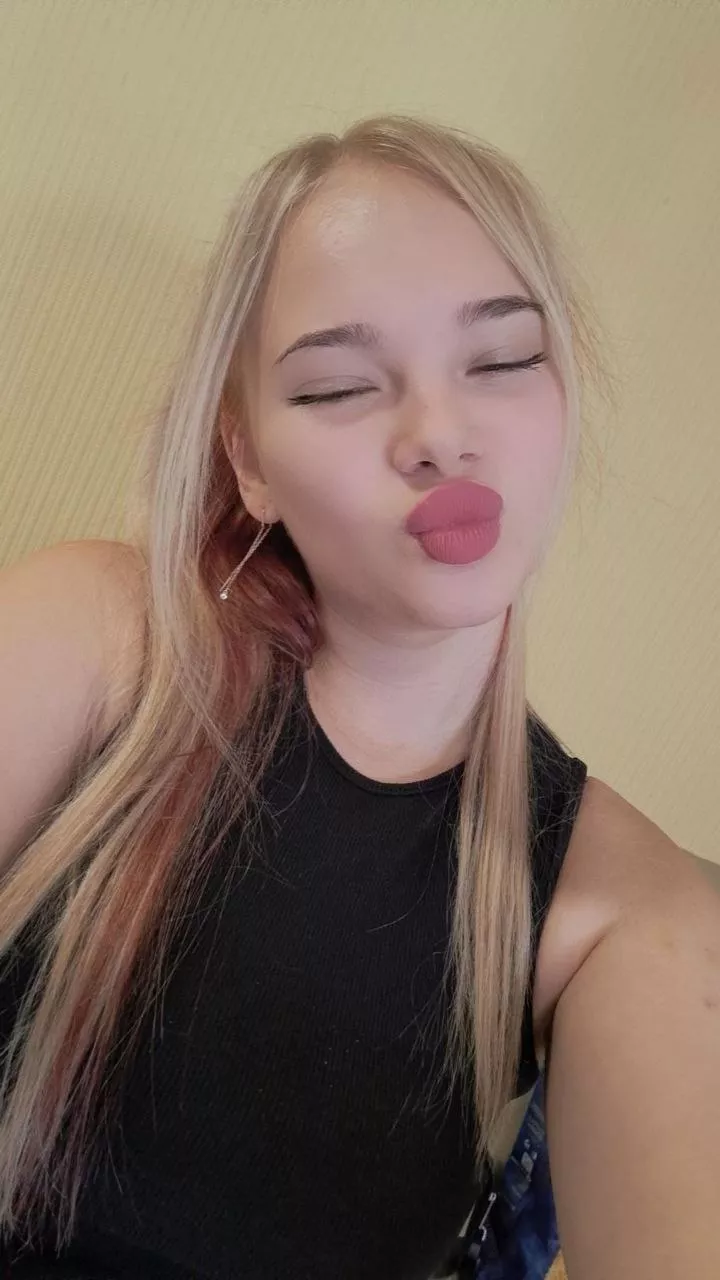 a kiss for you. how's your day so far?