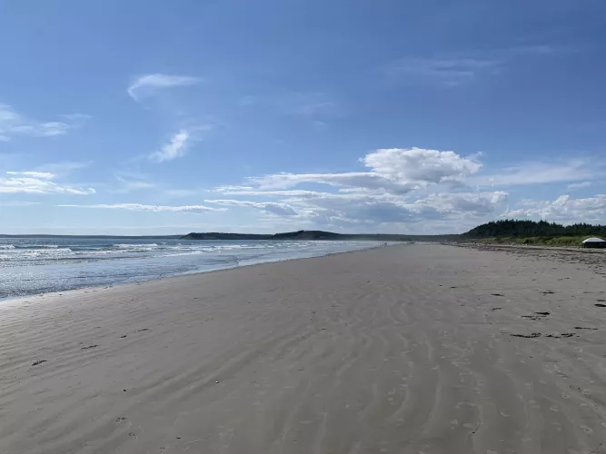 Anything more relaxing than a deserted beach ? My absolute favorite.