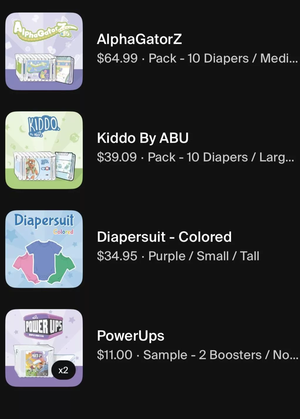 cant wait for my diapers to come in