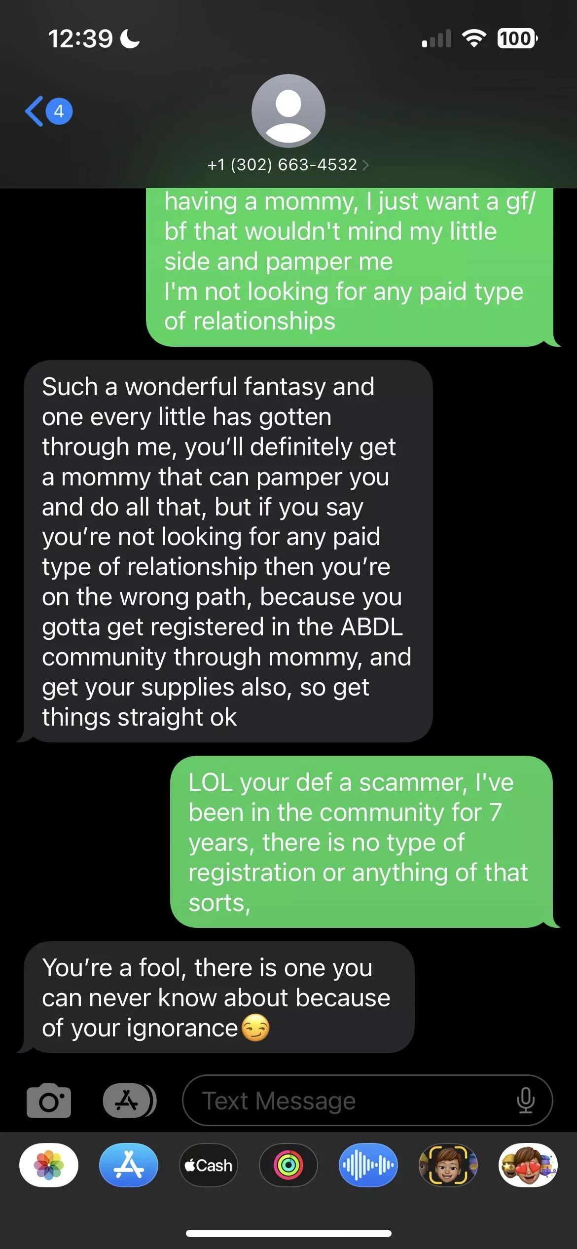 Definitely a scammer right?