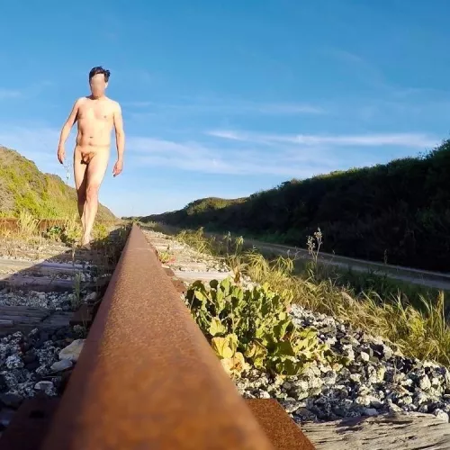 Exploring an old railway