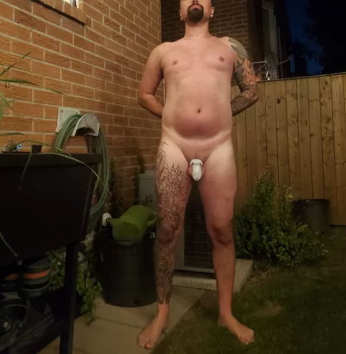 Felt pretty freeing exposing myself outside