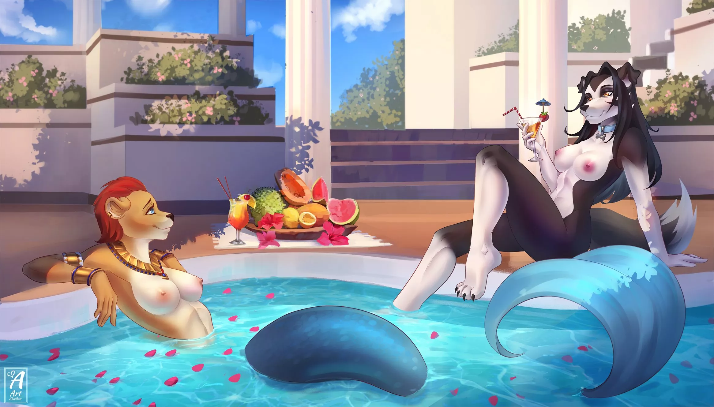 Moment at pool [FF] (Art-Abaddon)