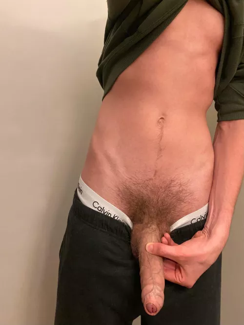 my uncut dick