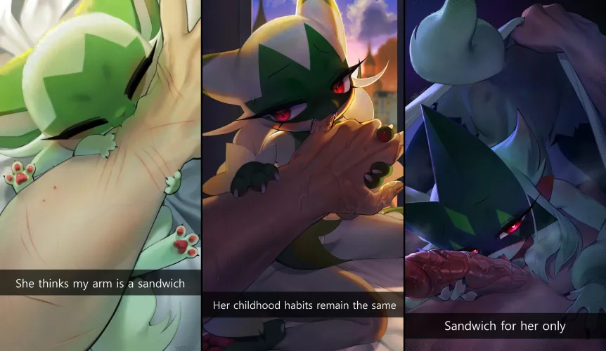 Sandwich for her only (YUOI)