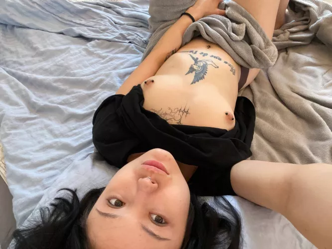 There's plenty of room in my bed