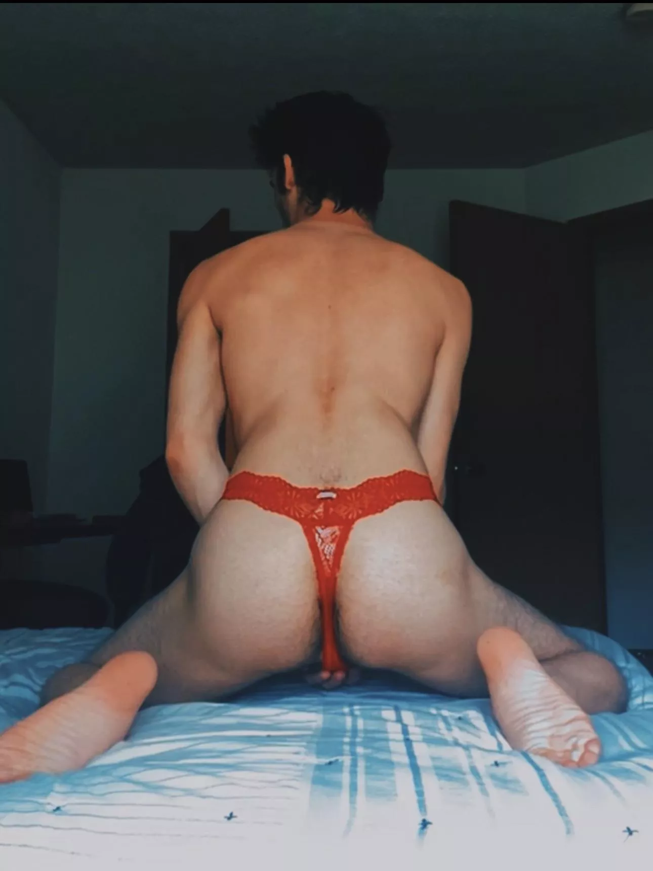 Would you take my thong off before fucking me?