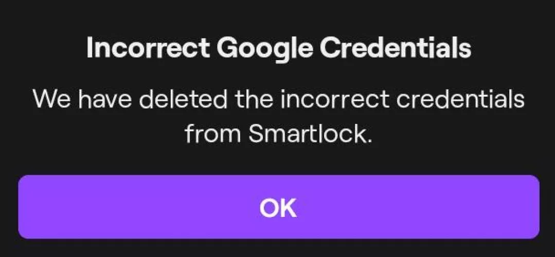 Cannot login to twitch