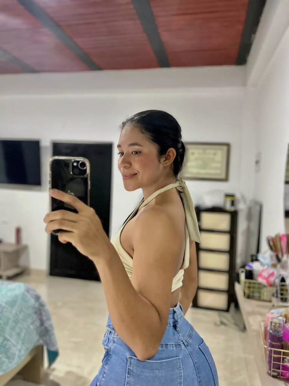 Difficult to get into jeans after a leg workout