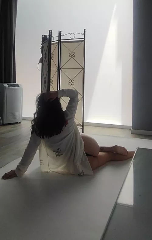 Do you look more at my feet or ass??