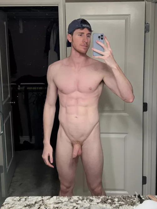 Do you think my roommate will mind if I walk around like this?