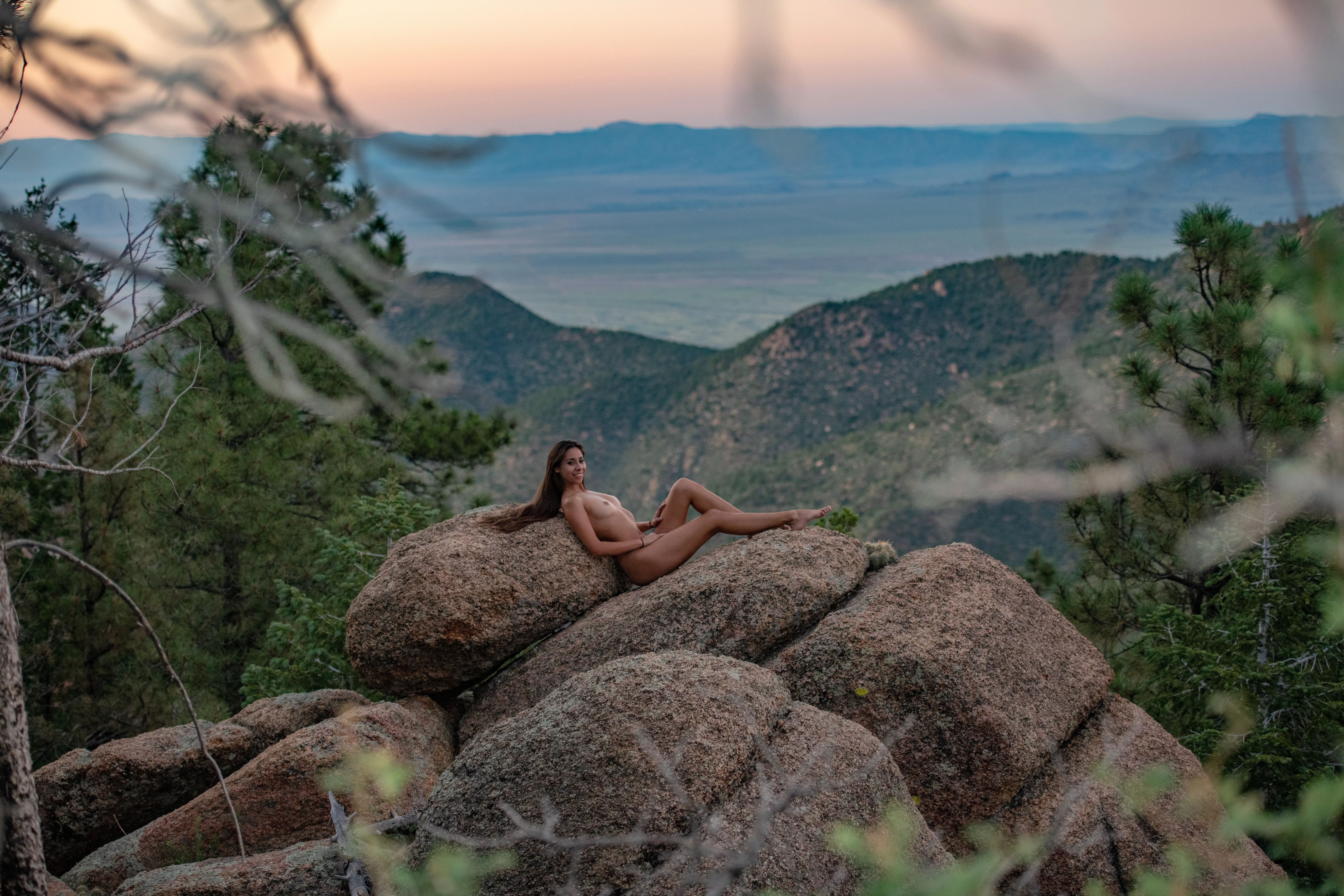First time shooting nude in nature