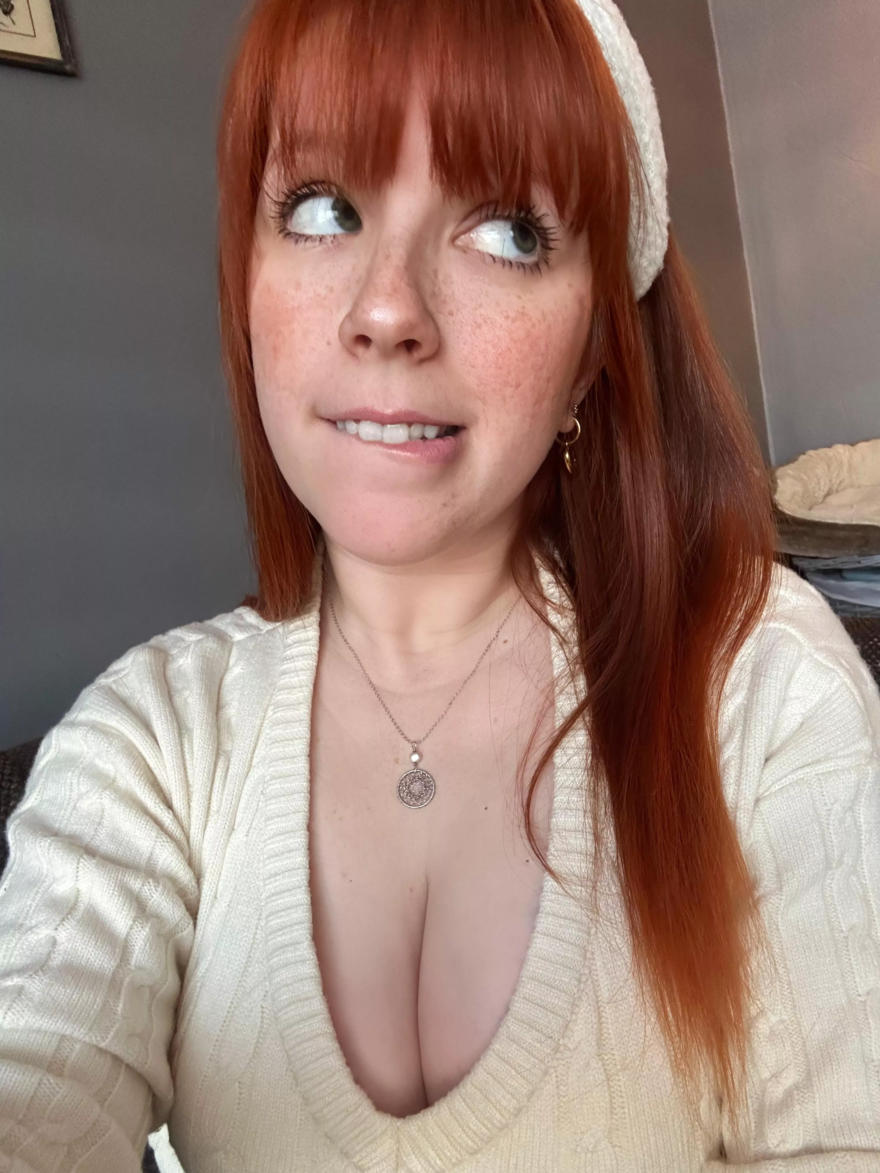 I can’t say I’m unhappy about it being sweater weather!