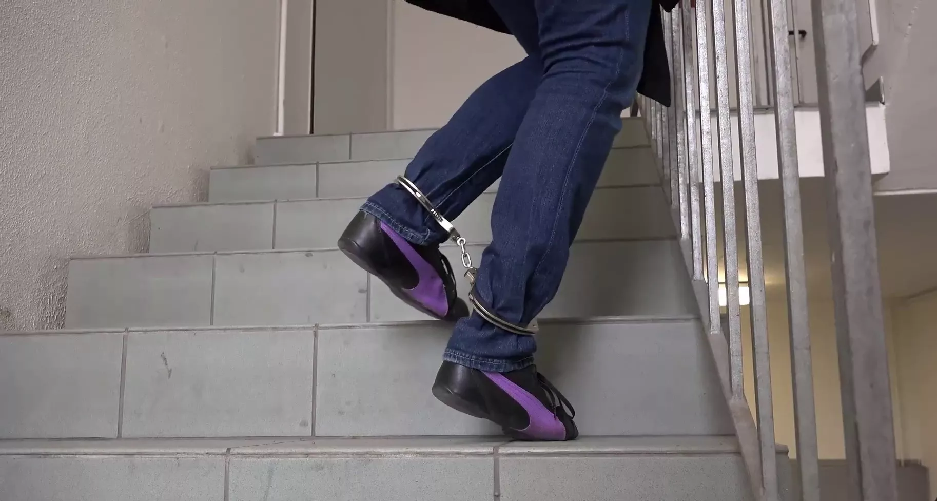 Making It up the Stairs Under Restrained Conditions