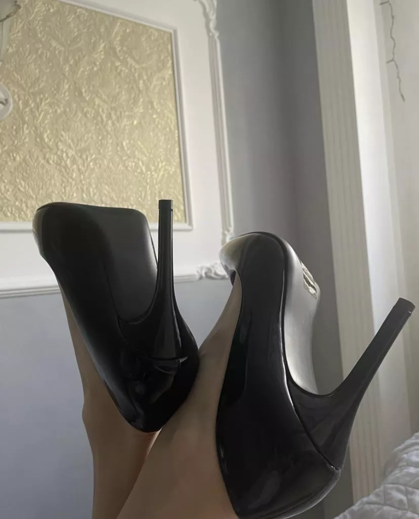 My black heels