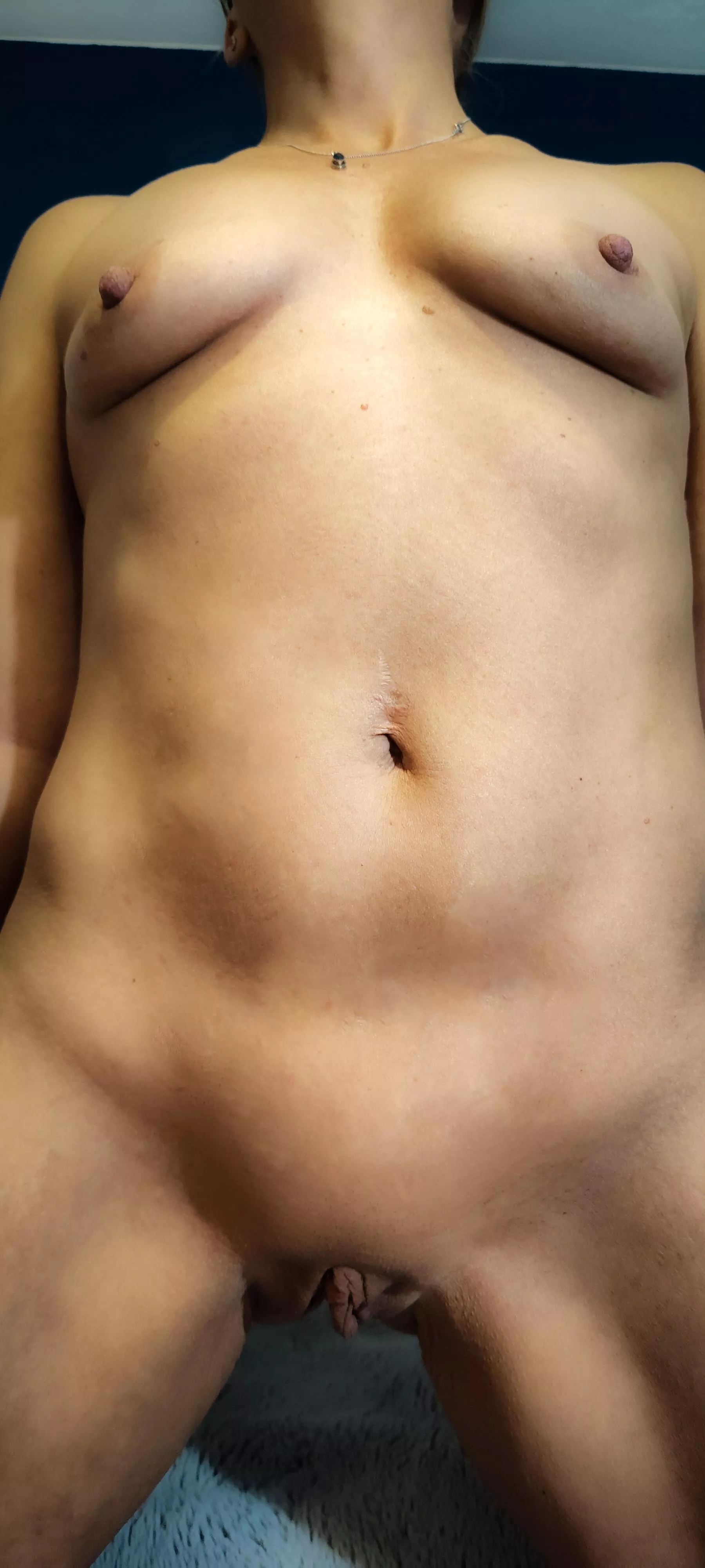 Sucking in and still a shadow.