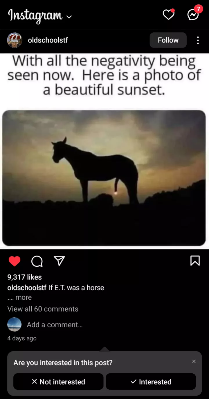 When IG is trying to test your kinks...