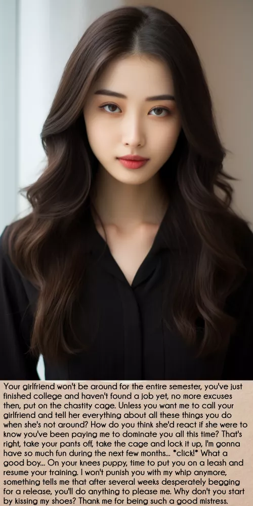 Your girlfriend's away, no more excuses