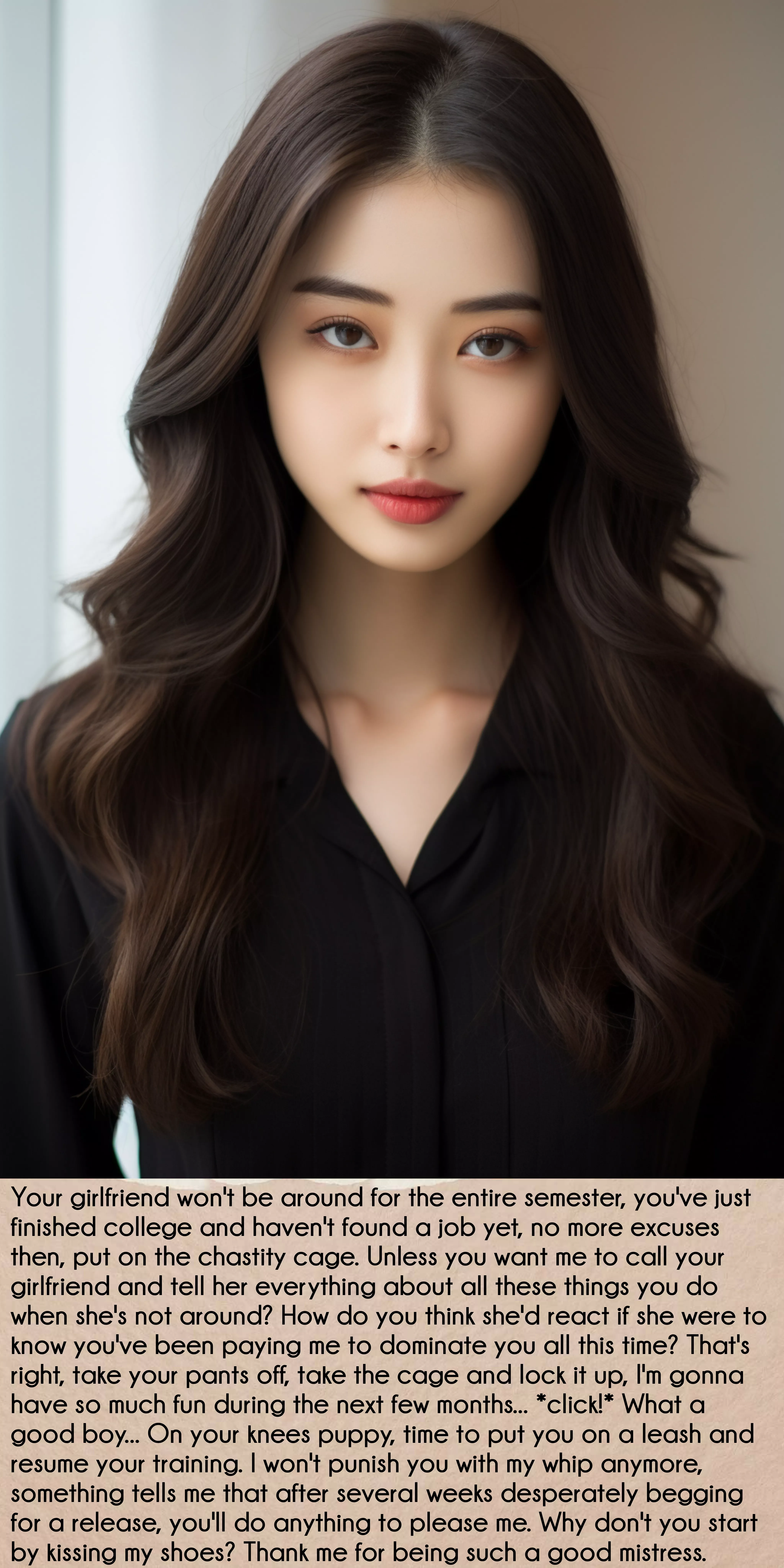 Your girlfriend's away, no more excuses