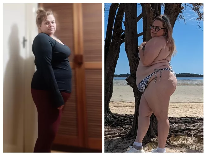 Another satisfying before and after