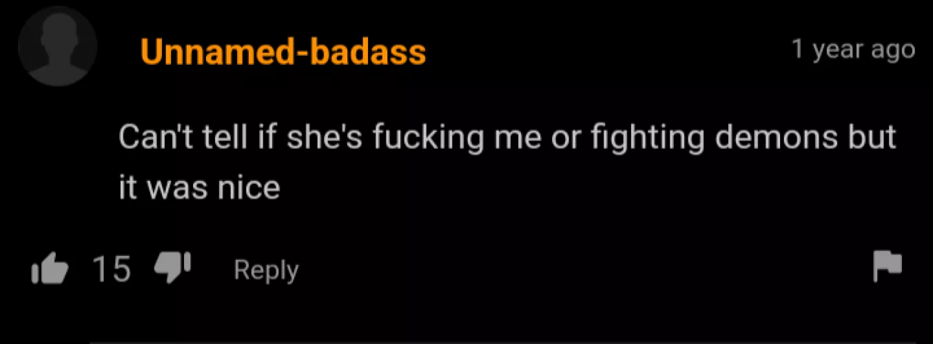 Fighting demons, eh?