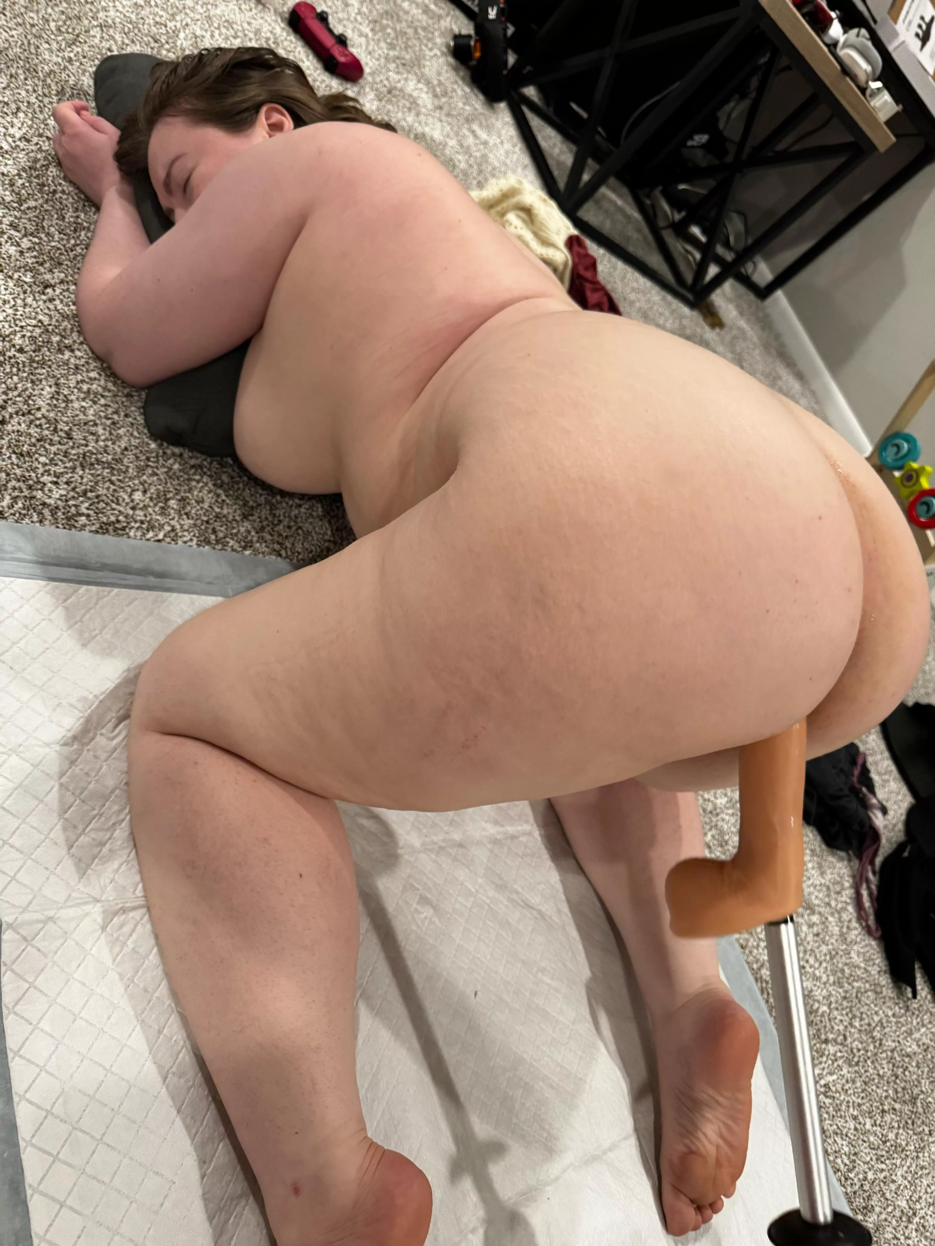 first you have to watch me get fucked