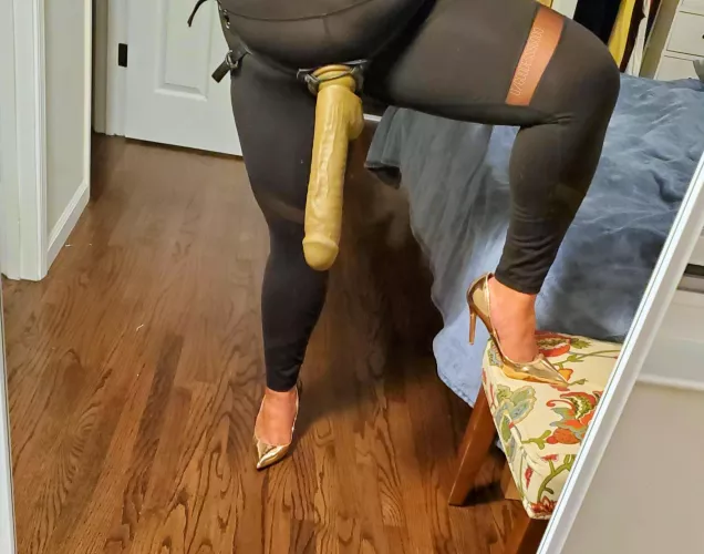 I have a feeling this is the right size for you! 😈