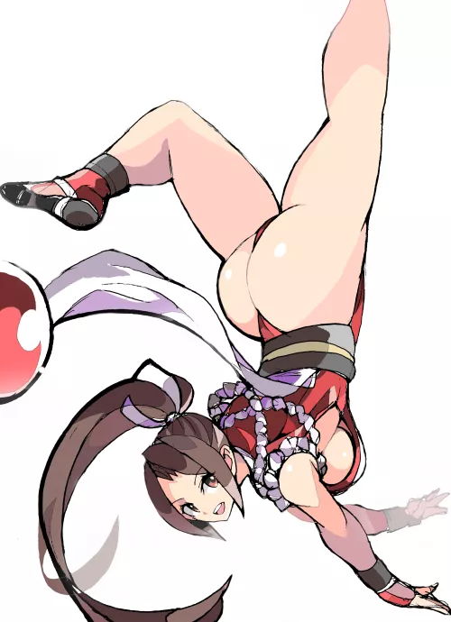 Mai showing off her thick ass [KOF]