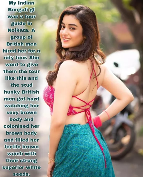 My brown Indian gf loves getting banged by bwc. Actress - Darshana Banik.